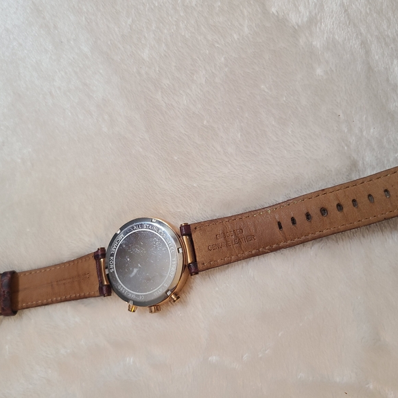 Michael Kors Gold and Brown Chronograph Watch
